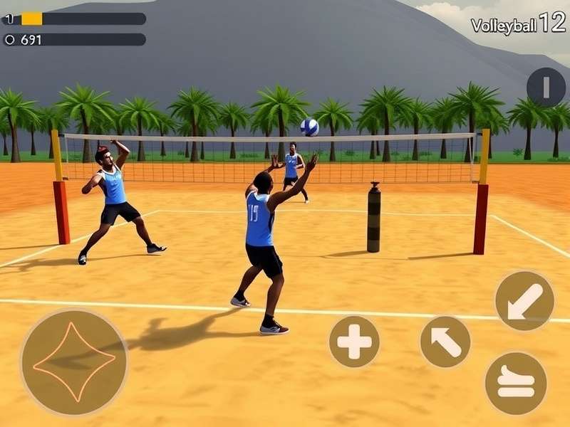 Volleyball Rise India Gameplay Screenshot